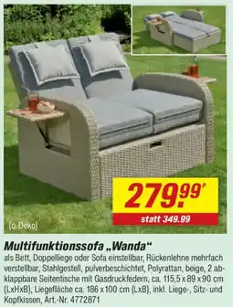 toom Baumarkt Multifunktionssofa „Wanda" Angebot