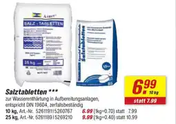 toom Baumarkt Salztabletten Angebot