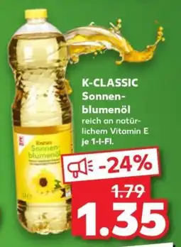Kaufland K-CLASSIC Sonnenblumenöl Angebot