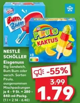 Kaufland Nestlé schöller eisgenuss Angebot