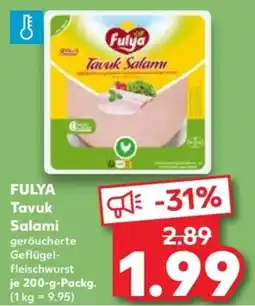 Kaufland Fulya tavuk salami Angebot