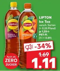 Kaufland Lipton ice tea Angebot