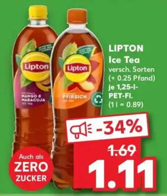 Kaufland Lipton ice tea Angebot