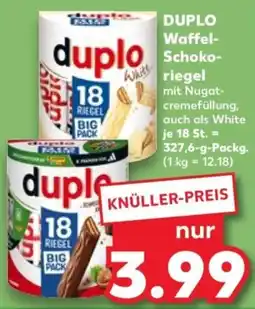 Kaufland Duplo waffel schokoriegel Angebot