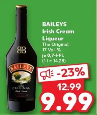 Kaufland Baileys irish cream liqueur Angebot