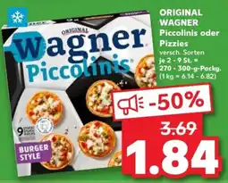 Kaufland Original wagner piccolinis oder pizzies Angebot