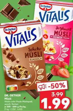 Kaufland Dr. oetker müsli Angebot