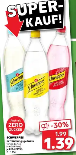 Kaufland Schweppes erfrischungsgetränk Angebot