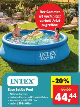 Thomas Philipps Intex easy set up pool Angebot