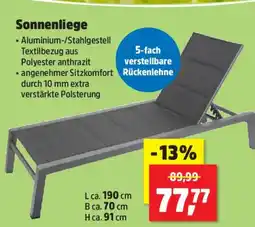 Thomas Philipps Sonnenliege Angebot