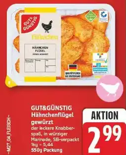 Marktkauf Gut & günstig hähnchenflügel gewürzt Angebot