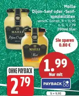 Marktkauf Maille Dijon-Senf oder -Senfspezialitäten Angebot