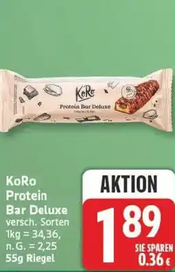 Marktkauf KoRo Protein Bar Deluxe Angebot