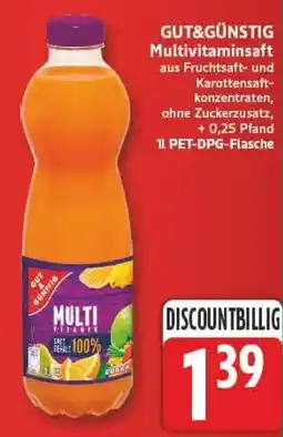 Marktkauf GUT & GÜNSTIG Multivitaminsaft Angebot