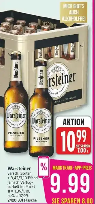Marktkauf Warsteiner Angebot