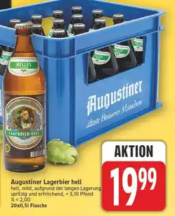Marktkauf Augustiner Lagerbier hell Angebot