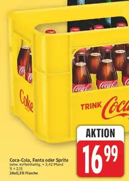 Marktkauf Coca-Cola, Fanta oder Sprite Angebot