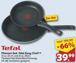 Famila Nord West Pfannen-Set Tefal Easy Chef Angebot