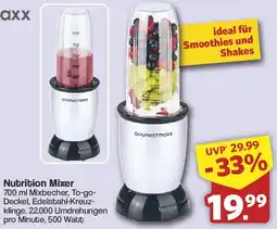 Famila Nord West GOURMETmaxx Nutrition Mixer Angebot