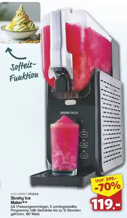 Famila Nord West GOURMETMAXX Slushy Ice Maker Angebot
