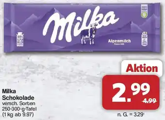 Famila Nord West Milka Schokolade Angebot