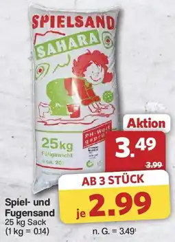 Famila Nord West Spiel- und Fugensand Angebot