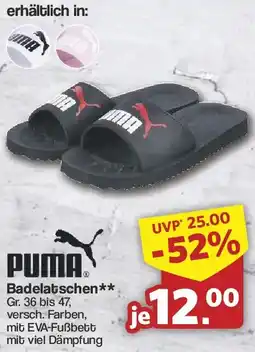Famila Nord West PUMA Badelatschen Angebot
