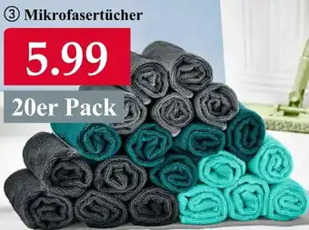 Woolworth Mikrofasertücher 20er Pack Angebot