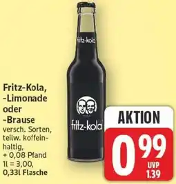 Marktkauf Fritz-Kola, Limonade oder Brause Angebot