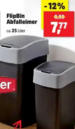 Thomas Philipps Curver FlipBin Abfalleimer Angebot