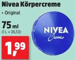 Thomas Philipps Nivea Körpercreme Angebot