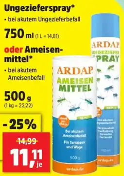 Thomas Philipps ARDAP Ungezieferspray oder Ameisenmittel Angebot