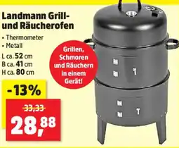 Thomas Philipps Landmann Grill- und Räucherofen Angebot