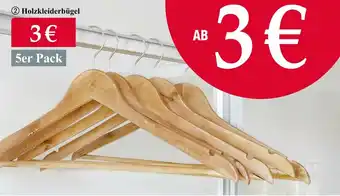 Woolworth Holzkleiderbügel Angebot