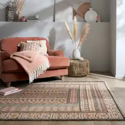 Netto Marken-Discount Jute-Teppich Orient Terrakotta 200 x 290 cm - CAM Kadima Design Angebot
