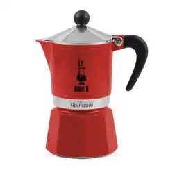 Netto Marken-Discount Espressokocher Rainbow 6 Tassen rot Angebot