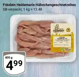 Globus Fräulein Heidemarie Hähnchengeschnetzeltes Angebot