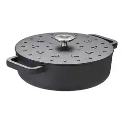 Netto Marken-Discount Prestige x Disney Monochrome eingebrannte Gusseisen-Kasserolle, Ø 24 cm Angebot