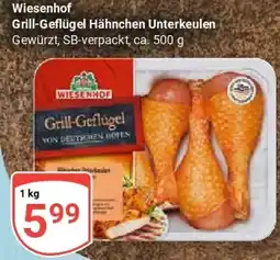 Globus Wiesenhof Grill-Geflügel Hähnchen Unterkeulen Angebot