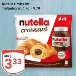 Globus Nutella Croissant Angebot