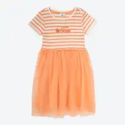 NKD Kinder-Mädchen-Kleid mit Glitzer-Meshrock Angebot