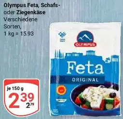 Globus Olympus Feta, Schafs oder Ziegenkäse Angebot