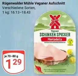 Globus Rügenwalder Mühle Veganer Aufschnitt Angebot