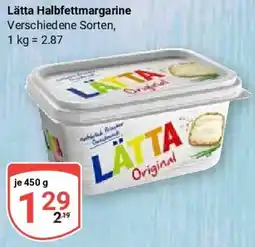 Globus Lätta Halbfettmargarine Angebot
