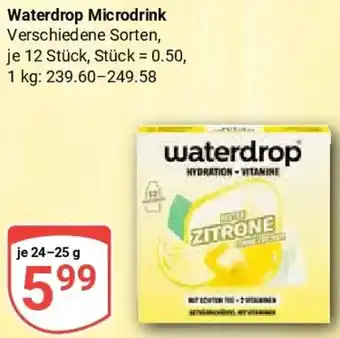 Globus Waterdrop Microdrink Angebot