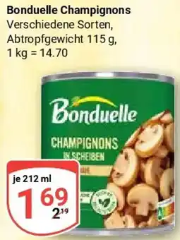 Globus Bonduelle Champignons Angebot