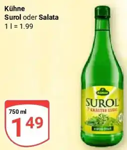 Globus Kühne Surol oder Salata Angebot