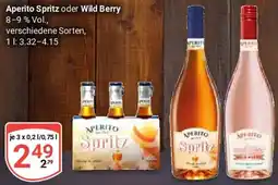 Globus Aperito Spritz oder Wild Berry Angebot