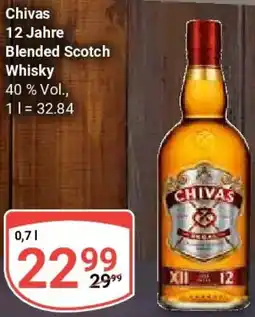Globus Chivas 12 Jahre Blended Scotch Whisky Angebot