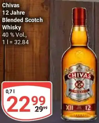 Globus Chivas 12 Jahre Blended Scotch Whisky Angebot